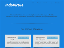 Tablet Screenshot of indovirtue.com